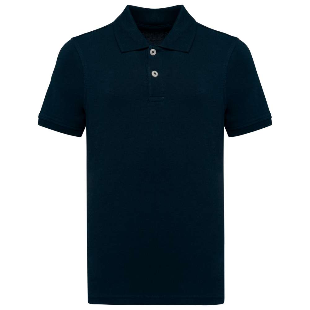 Kariban Polo van Biokatoen│Kinderen | Navyblue