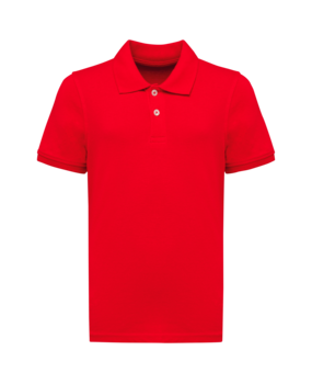 Kariban Polo van Biokatoen│Kinderen | Red