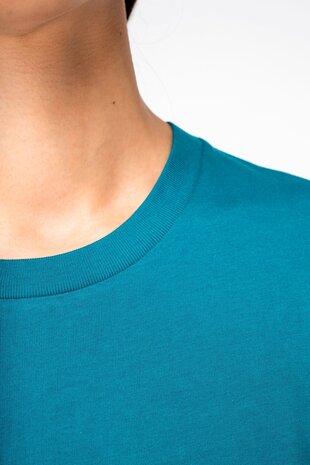 Native Spirit Unisex T-shirt met afhangende mouwen van 100% biokatoen | White