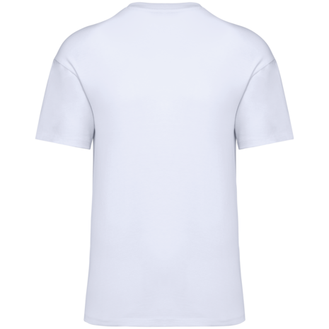 Native Spirit Unisex T-shirt met afhangende mouwen van 100% biokatoen | White