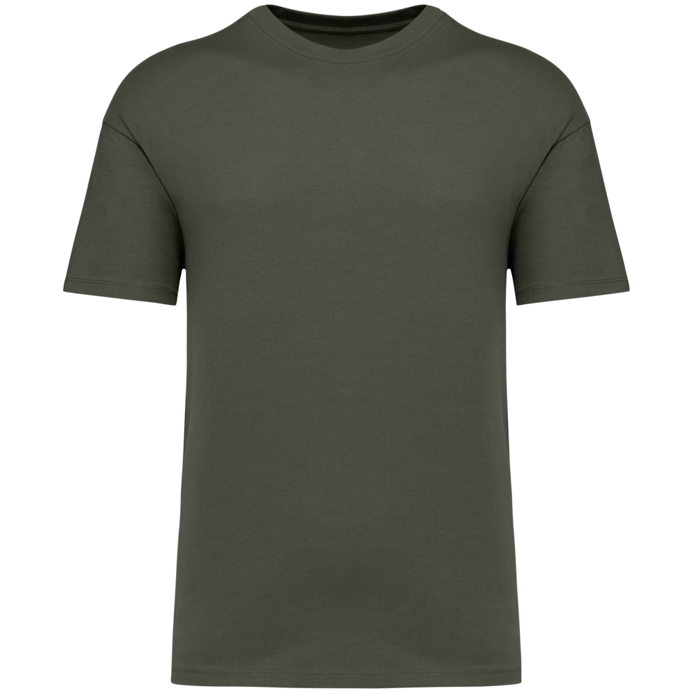 Native Spirit Unisex T-shirt met afhangende mouwen van 100% biokatoen | Organic Khaki