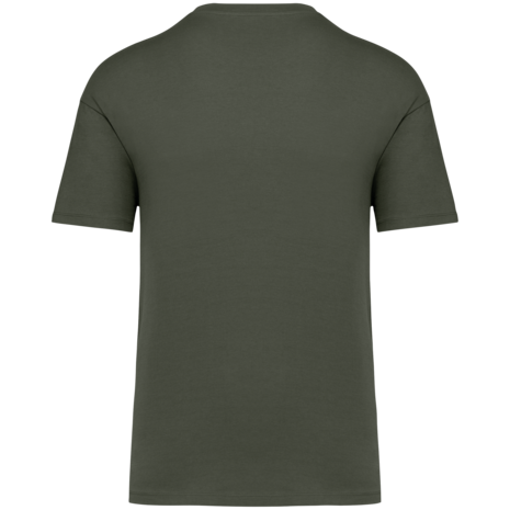 Native Spirit Unisex T-shirt met afhangende mouwen van 100% biokatoen | Organic Khaki