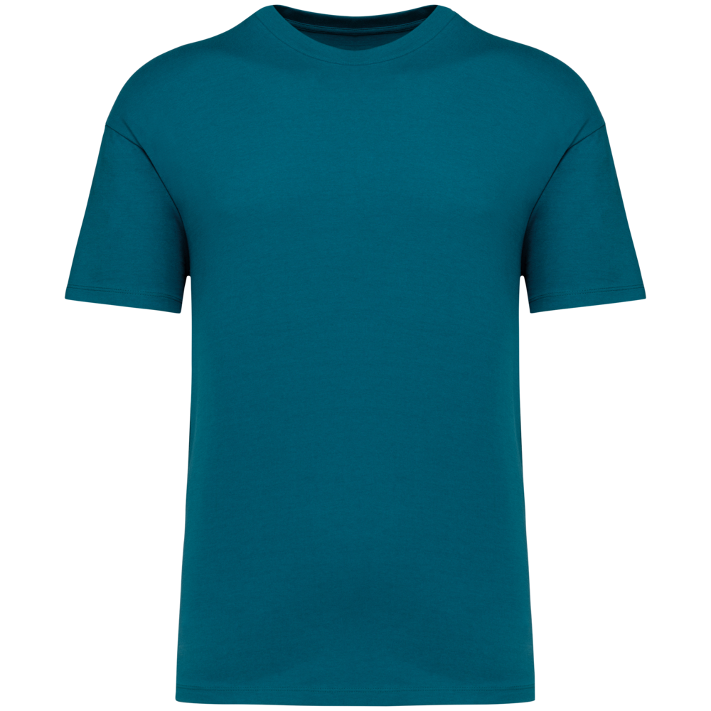 Native Spirit Unisex T-shirt met afhangende mouwen van 100% biokatoen | Peacock Green