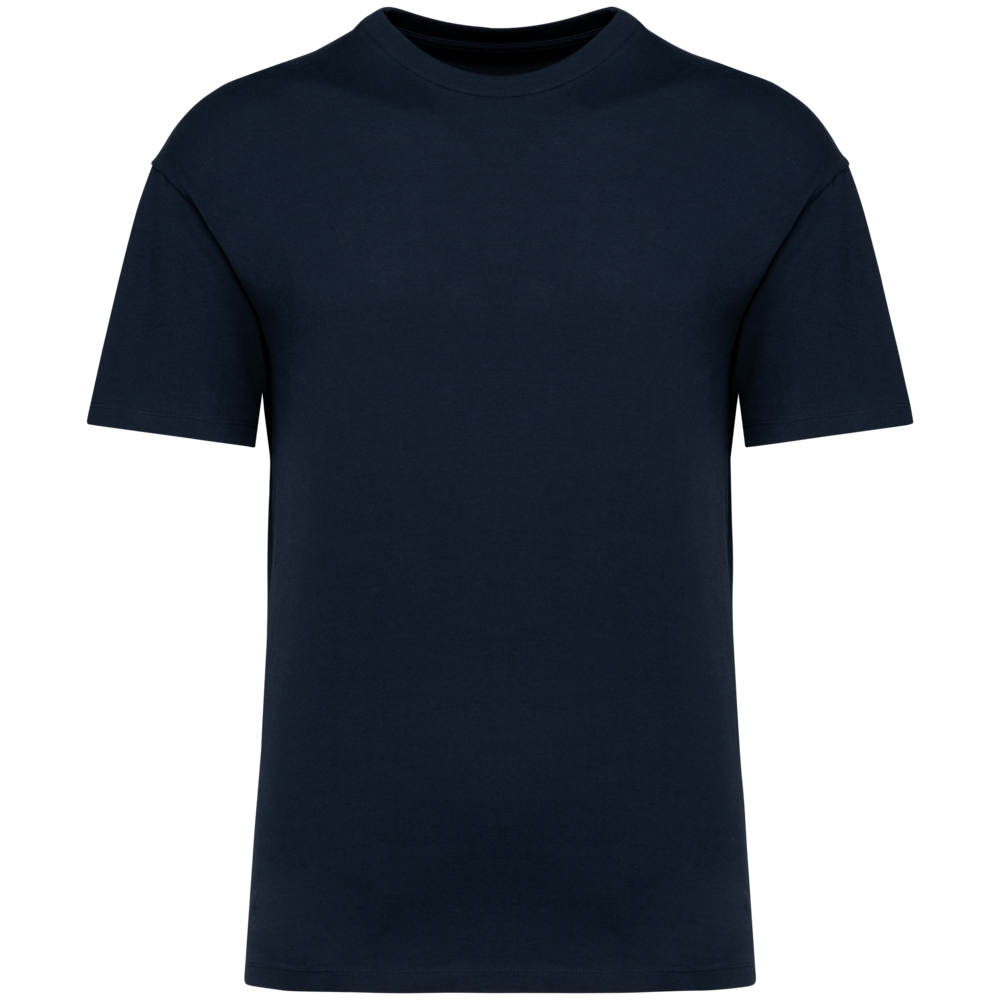 Native Spirit Unisex T-shirt met afhangende mouwen van 100% biokatoen | Navy-Blue