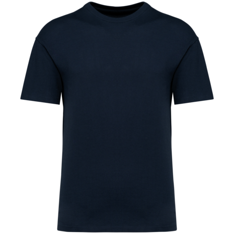 Native Spirit Unisex T-shirt met afhangende mouwen van 100% biokatoen | Navy-Blue