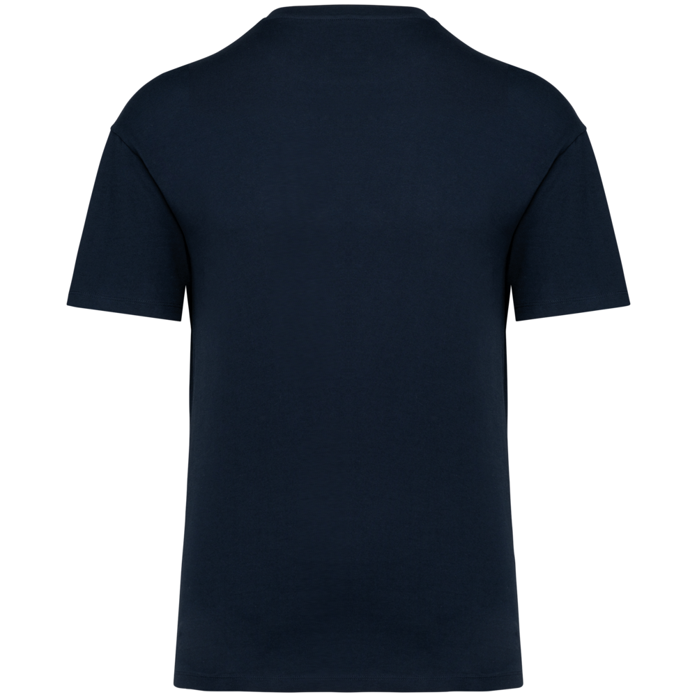 Native Spirit Unisex T-shirt met afhangende mouwen van 100% biokatoen | Navy-Blue