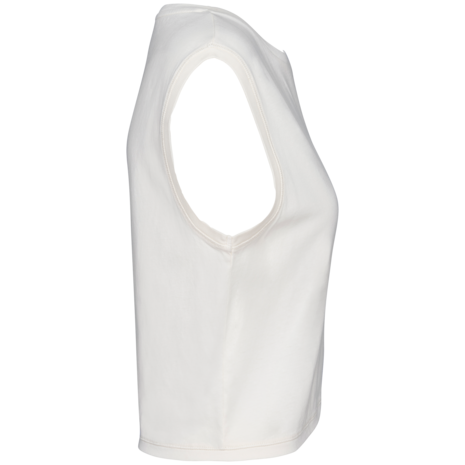 Native Spirit Eco-Friendly Dames Cropped T-shirt ronde hals | Washed Ivory