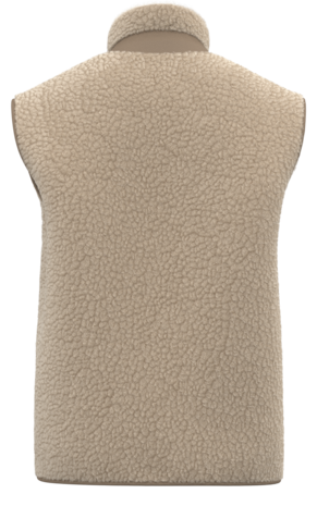 Native Spirit Ecologische uniseks bodywarmer van sherpa | Wet Sand