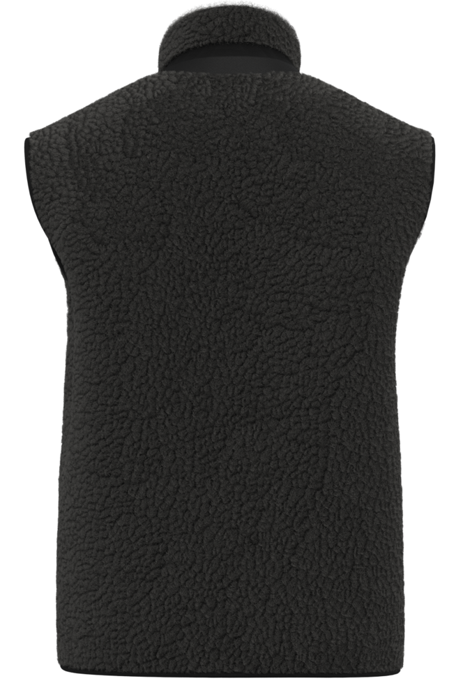 Native Spirit Ecologische uniseks bodywarmer van sherpa | Black