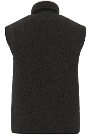 Native Spirit Ecologische uniseks bodywarmer van sherpa | Black