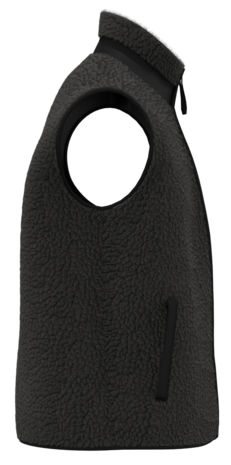 Native Spirit Ecologische uniseks bodywarmer van sherpa | Black