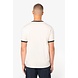 Native Spirit Ringer heren T-shirt zware kwaliteit | Ivory -Washed Black