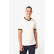 Native Spirit Kies uw eigen Jaartal | Ringer heren T-shirt zware kwaliteit | Ivory -Washed Black