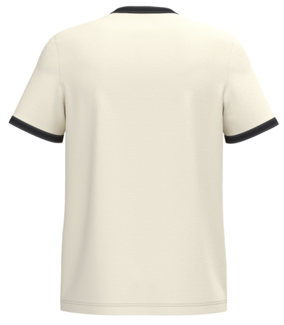 Native Spirit Kies uw eigen Jaartal | Ringer heren T-shirt zware kwaliteit | Ivory -Washed Black