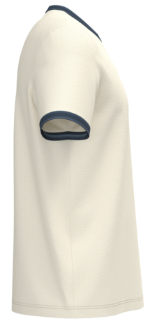 Native Spirit Kies uw eigen jaartal | Ringer heren T-shirt zware kwaliteit | Ivory -Washed navyblue