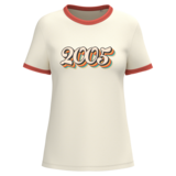 Native Spirit Kies uw eigen Jaartal | Ringer dames T-shirt zware kwaliteit | Ivory -Washed Paprika Native Spirit Kies uw eigen Jaartal | Ringer dames T-shirt zware kwaliteit | Ivory -Washed Paprika