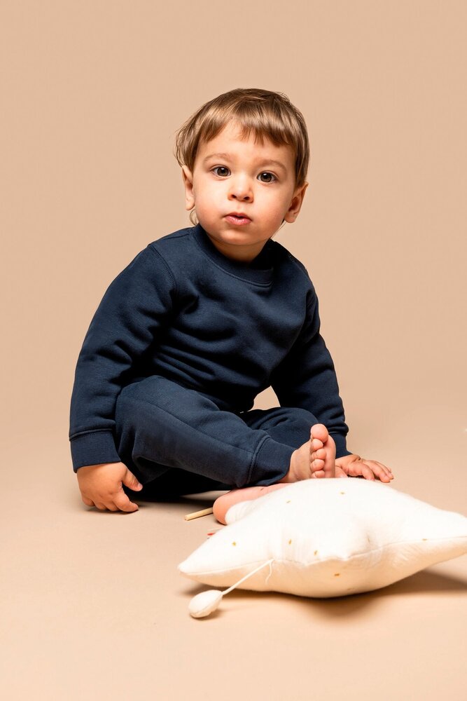 Kariban Duurzame baby Fleece broek | Light Sand