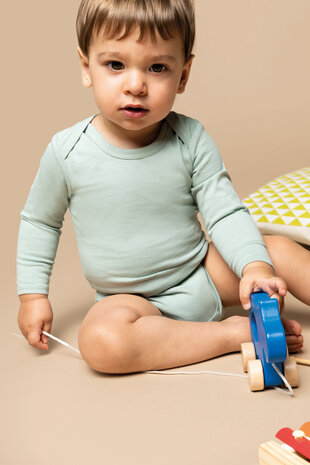 Kariban Duurzame baby Romper | Zwart