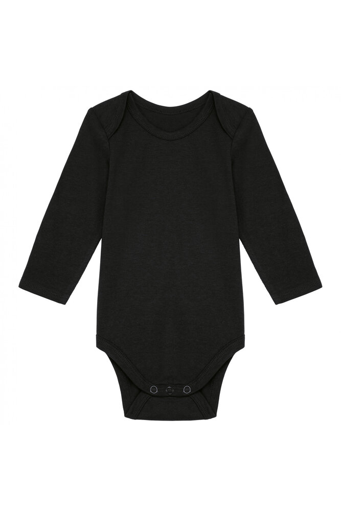 Kariban Duurzame baby Romper | Zwart
