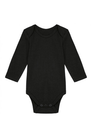 Kariban Duurzame baby Romper | Zwart