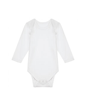 Kariban Duurzame baby Romper | Wit