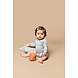 Kariban Duurzame baby Romper | Light Sand