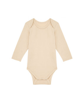 Kariban Duurzame baby Romper | Light Sand