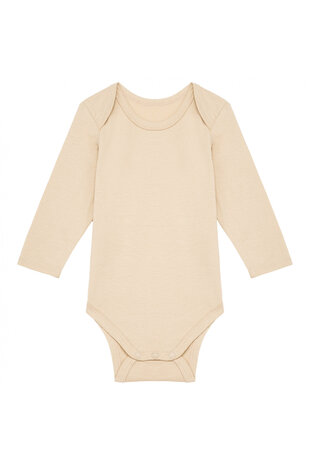 Kariban Duurzame baby Romper | Light Sand