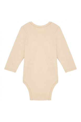 Kariban Duurzame baby Romper | Light Sand