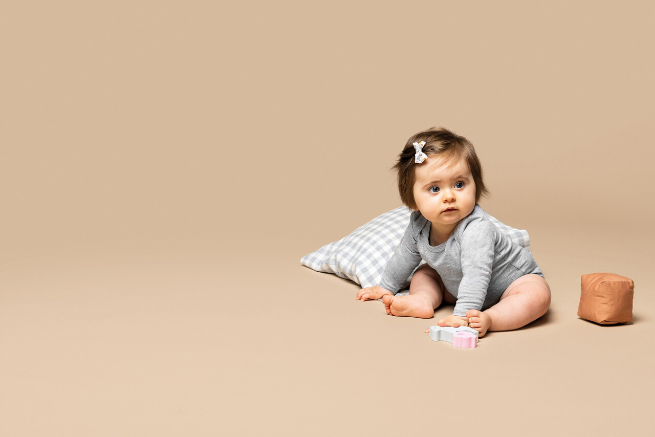 Kariban Duurzame baby Romper | Oxford Grey