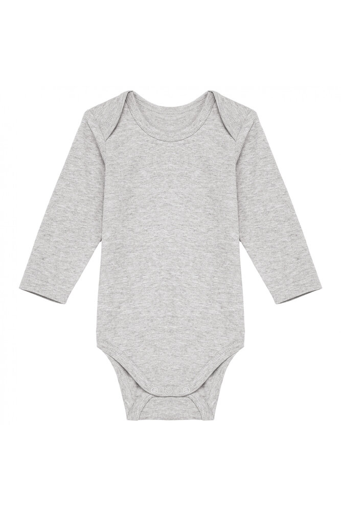 Kariban Duurzame baby Romper | Oxford Grey