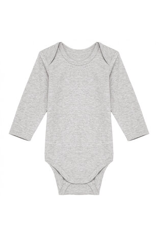 Kariban Duurzame baby Romper | Oxford Grey