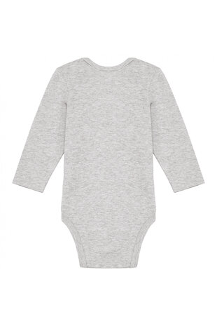 Kariban Duurzame baby Romper | Oxford Grey