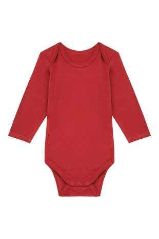 Kariban Duurzame baby Romper | Terracota Red