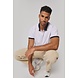 Proact Lifestyle sportpolo uniseks | Black-White-Gold
