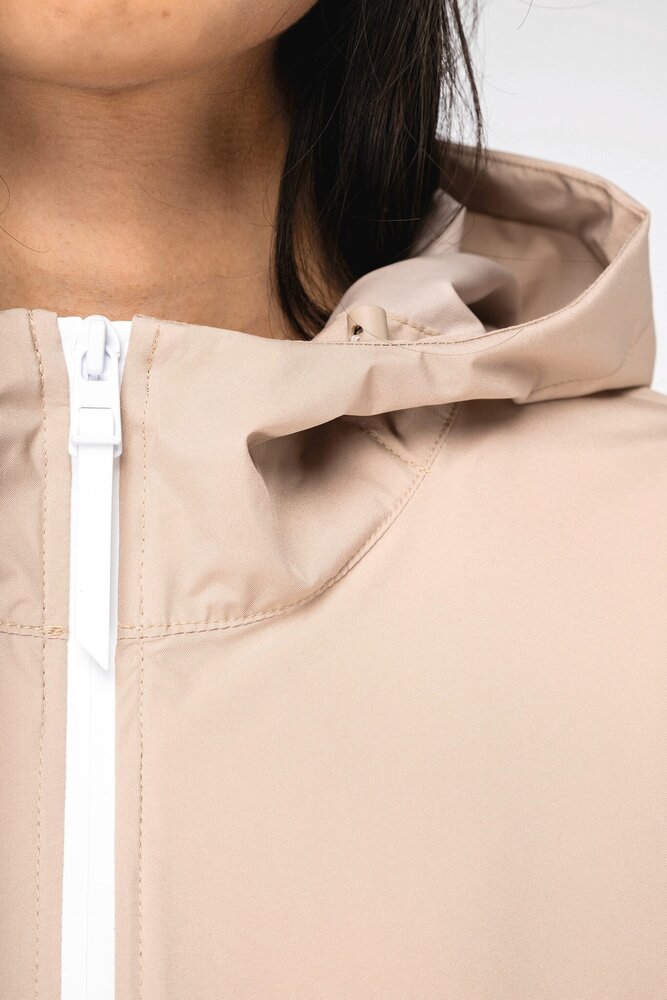 Native Spirit Ecologisch lichtgewicht waterdicht uniseks jasje | Organic Khaki
