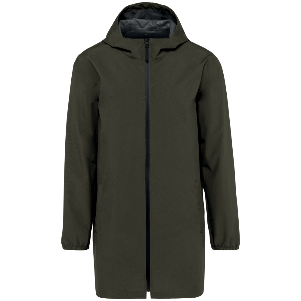Native Spirit Ecologisch lichtgewicht waterdicht uniseks jasje | Organic Khaki