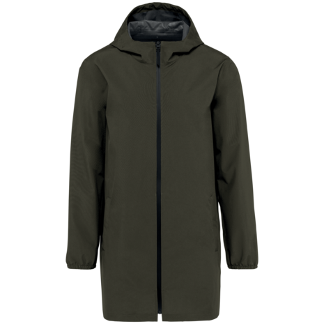 Native Spirit Ecologisch lichtgewicht waterdicht uniseks jasje | Organic Khaki