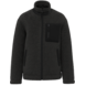 Native Spirit Ecologisch Uniseks Sherpa jasje van 100% gerecycled polyester | Zwart Native Spirit Ecologisch Uniseks Sherpa jasje van 100% gerecycled polyester | Zwart