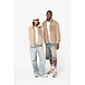 Native Spirit Ecologisch Uniseks Sherpa jasje van 100% gerecycled polyester | Wet Sand Native Spirit Ecologisch Uniseks Sherpa jasje van 100% gerecycled polyester | Wet Sand