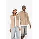 Native Spirit Ecologisch Uniseks Sherpa jasje van 100% gerecycled polyester | Wet Sand Native Spirit Ecologisch Uniseks Sherpa jasje van 100% gerecycled polyester | Wet Sand