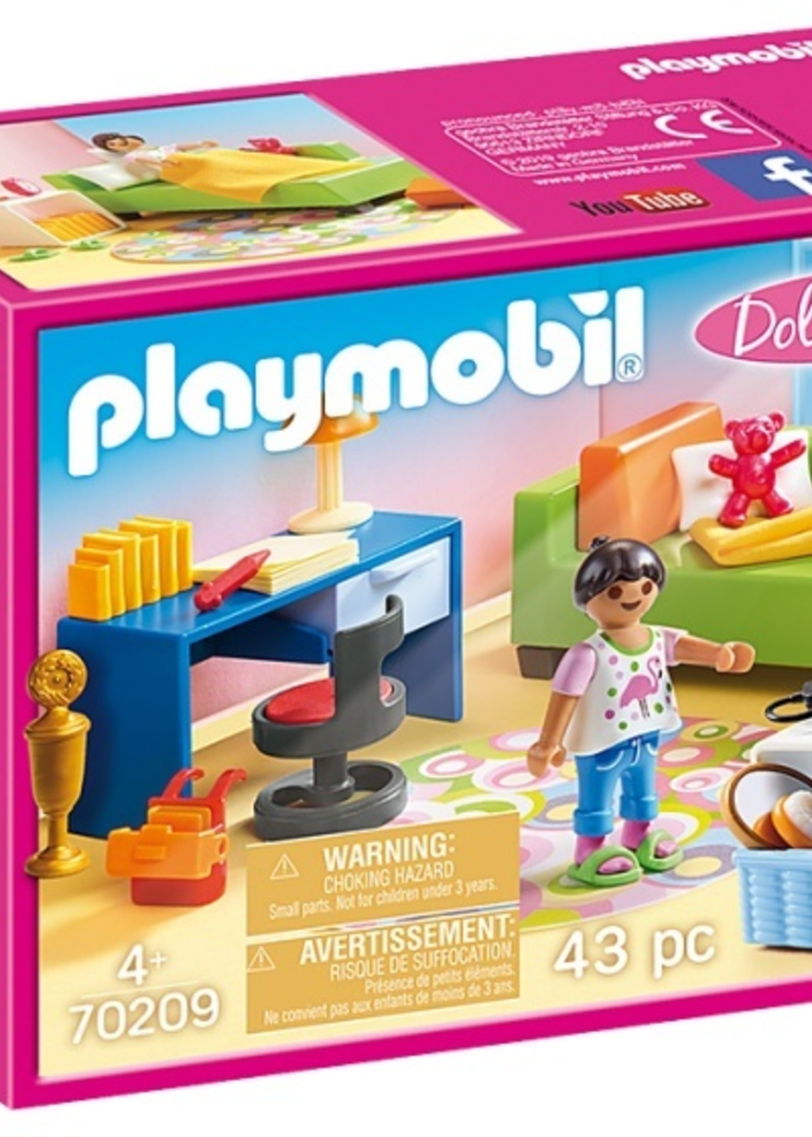 PLAYMOBIL Dollhouse - Kinderkamer met bedbank (70209)