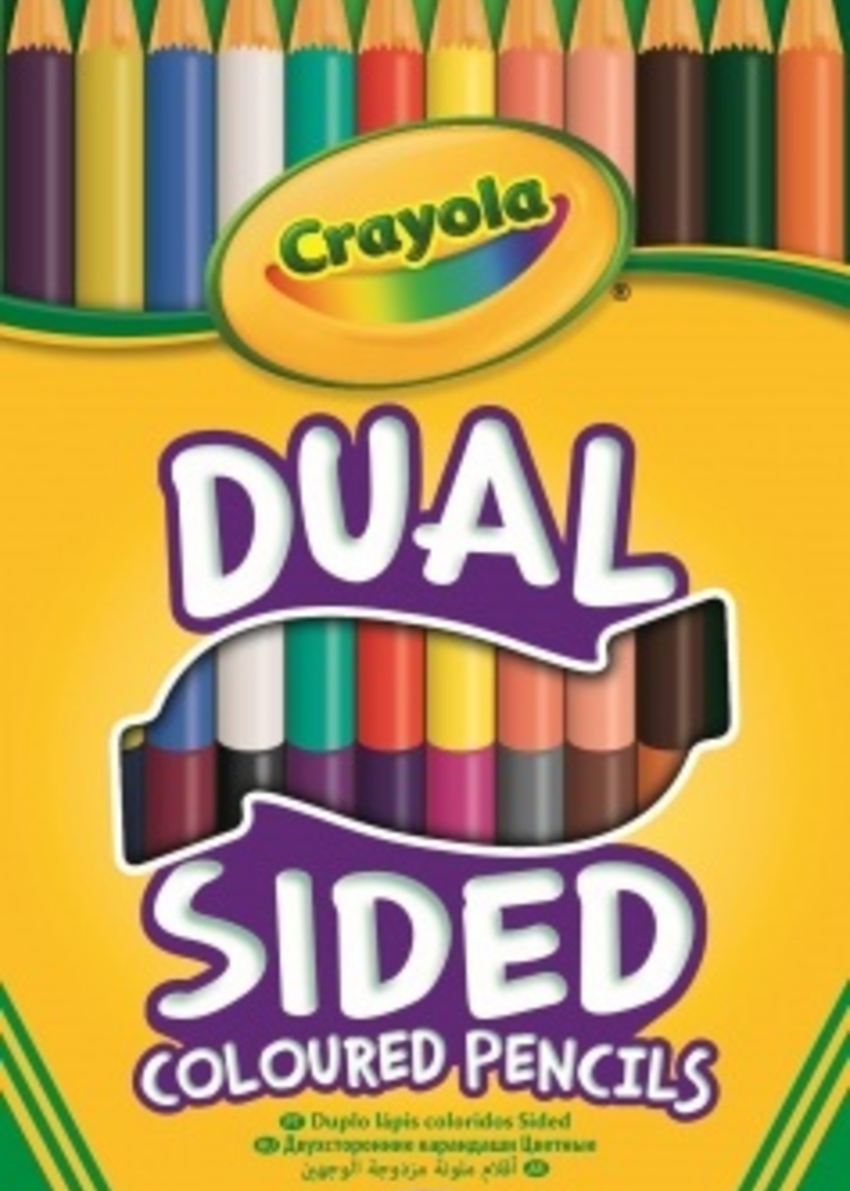 Crayola duo-kleurpotloden 12 stuks
