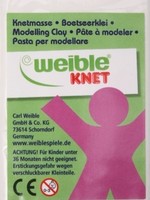 Weible Knet Fantasie Klei Blokvorm 250 Gram Wit