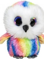 Lumo Stars knuffel Lumo Owl Stripe multicolor 15 cm