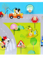 Disney vormenpuzzel Mickey Mouse junior 30 x 22 cm 12-delig