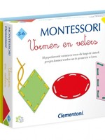Clementoni Montessori Vormen en Veters multicolor