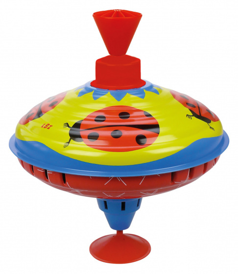 bromtol Lieveheersbeestje junior 16 cm rood/geel/blauw