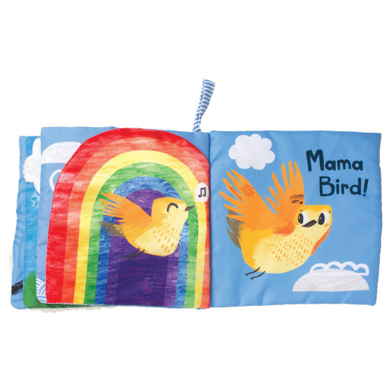 activiteitenboek What's Outside Sky 16,5 cm textiel