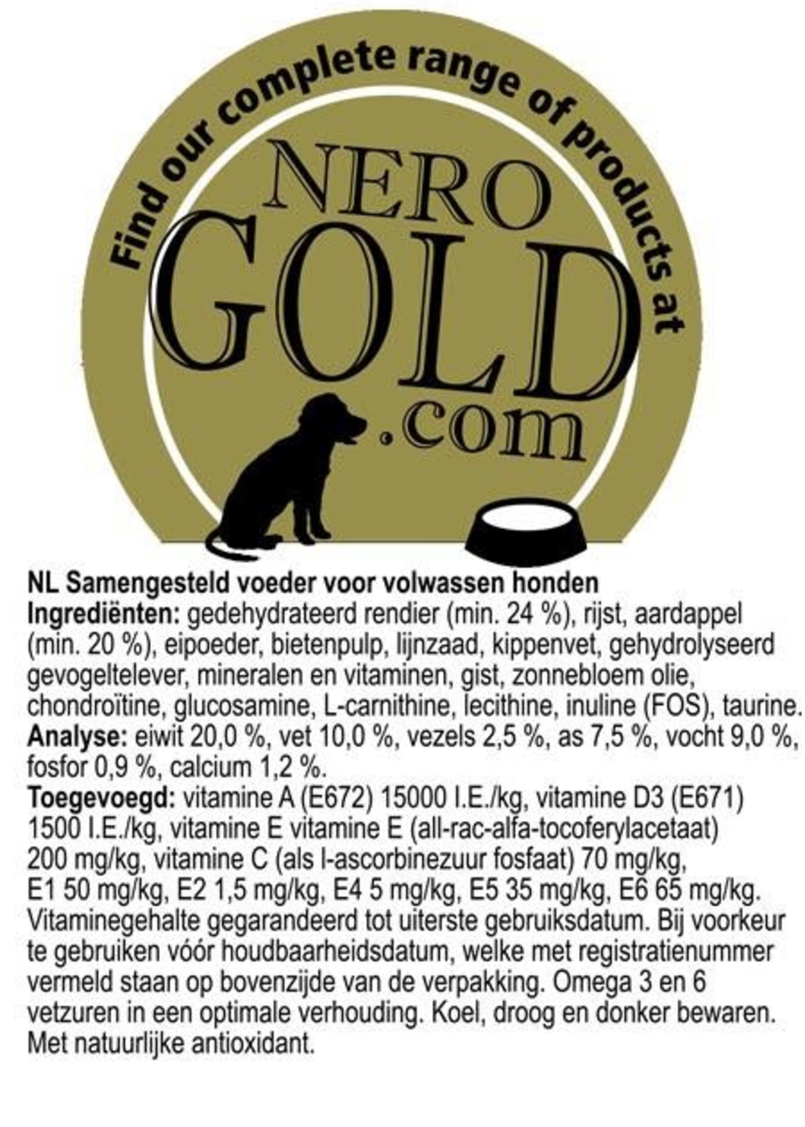 Nero gold Super premium hondenvoer